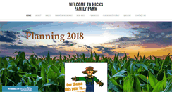 Desktop Screenshot of hickscornmaze.com